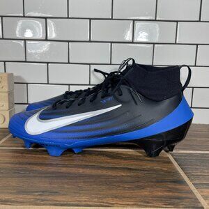 Nike Zoom Air Vapor Pro 1 Shoes Mens Size 12 Blue Black Football Cleats